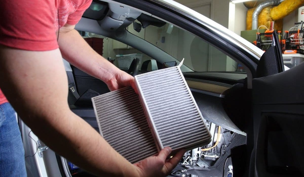 How to replace cabin air filter (Model 3/Y quick DIY)