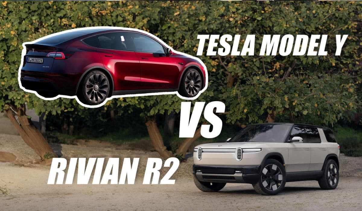 Tesla Model Y vs Rivian R1S: Family SUV comparison 2025