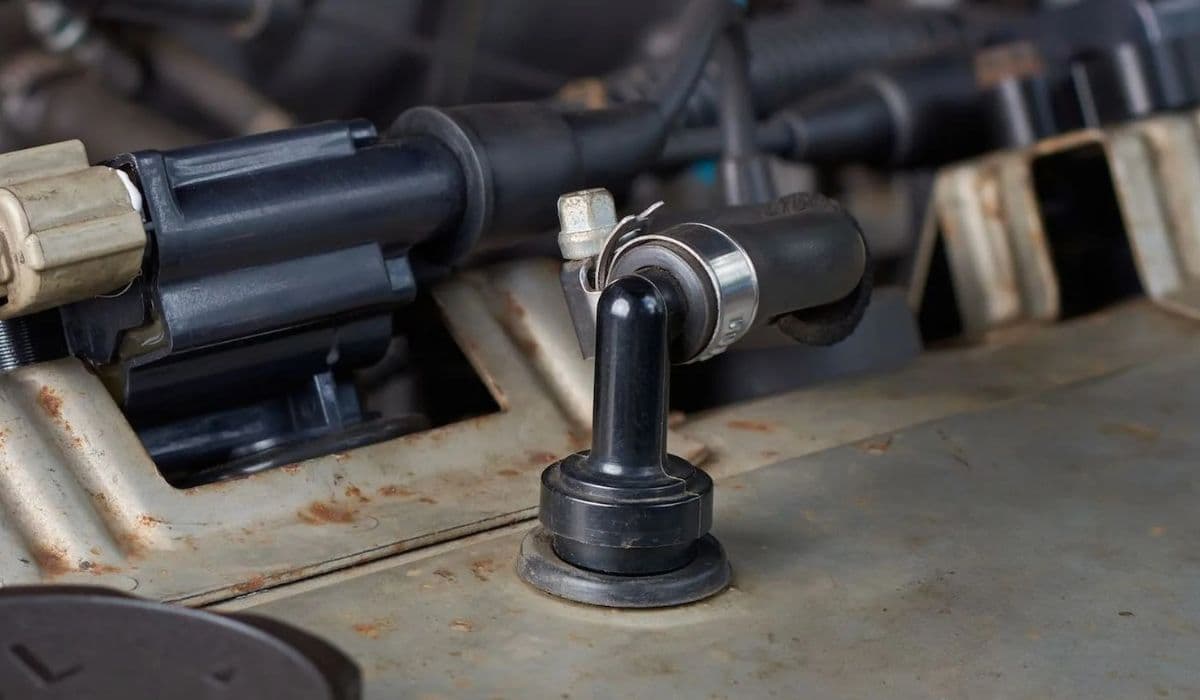 How to replace integrated PCV valve in valve cover BMW