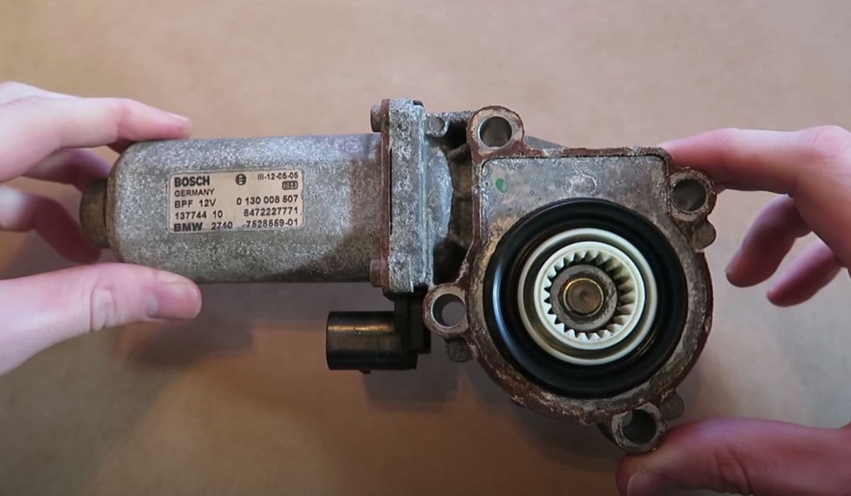 How to replace transfer case fluid and actuator (BMW xDrive models)