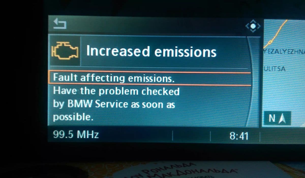 How to fix emissions light and software errors (BMW X5)