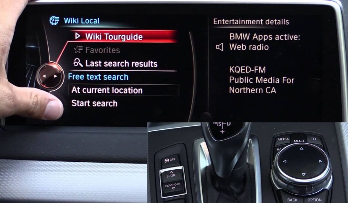 How to fix infotainment curved display glitches BMW