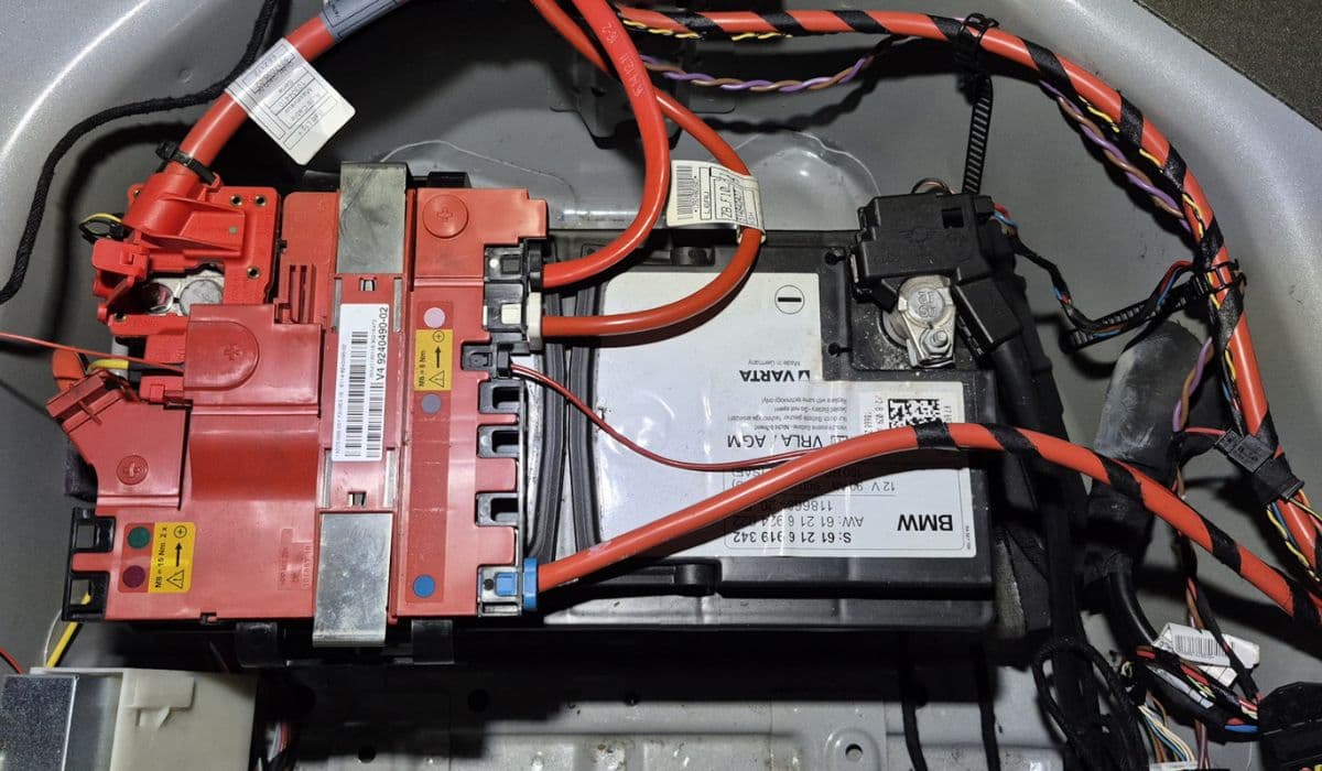 How to replace battery BMW cable safety terminal