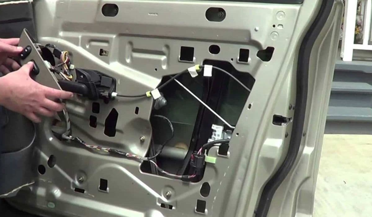 How to replace window regulator Tesla (stuck windows)