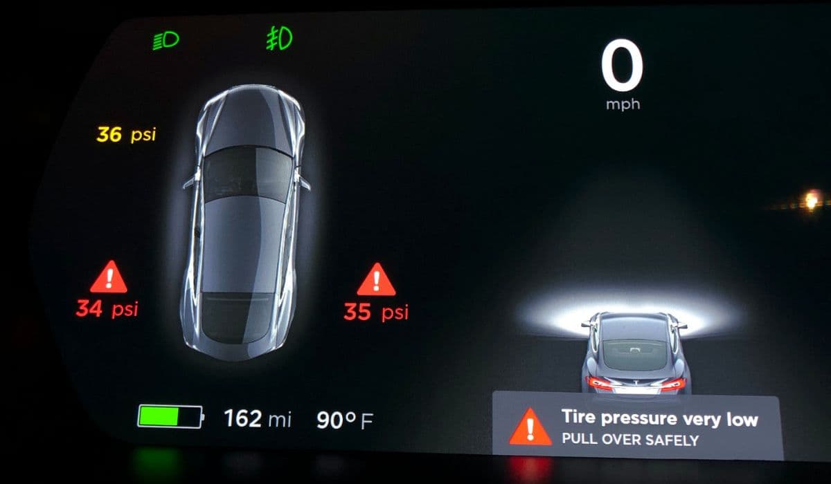 Tesla: How to fix TPMS sensor faults