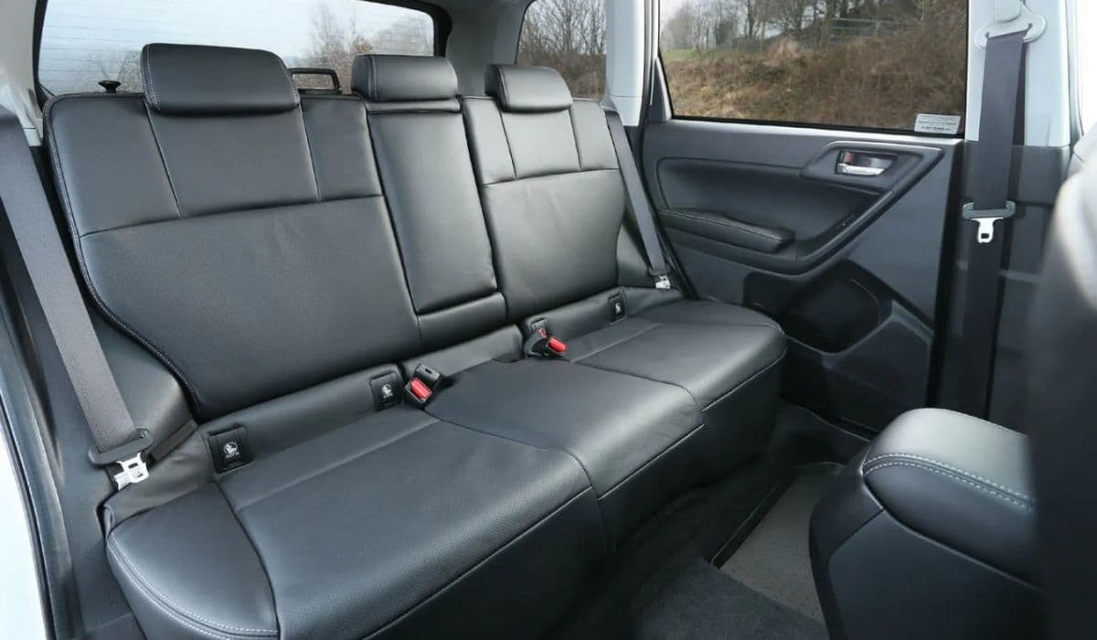 Subaru rear seat recline removal in newer models drawback