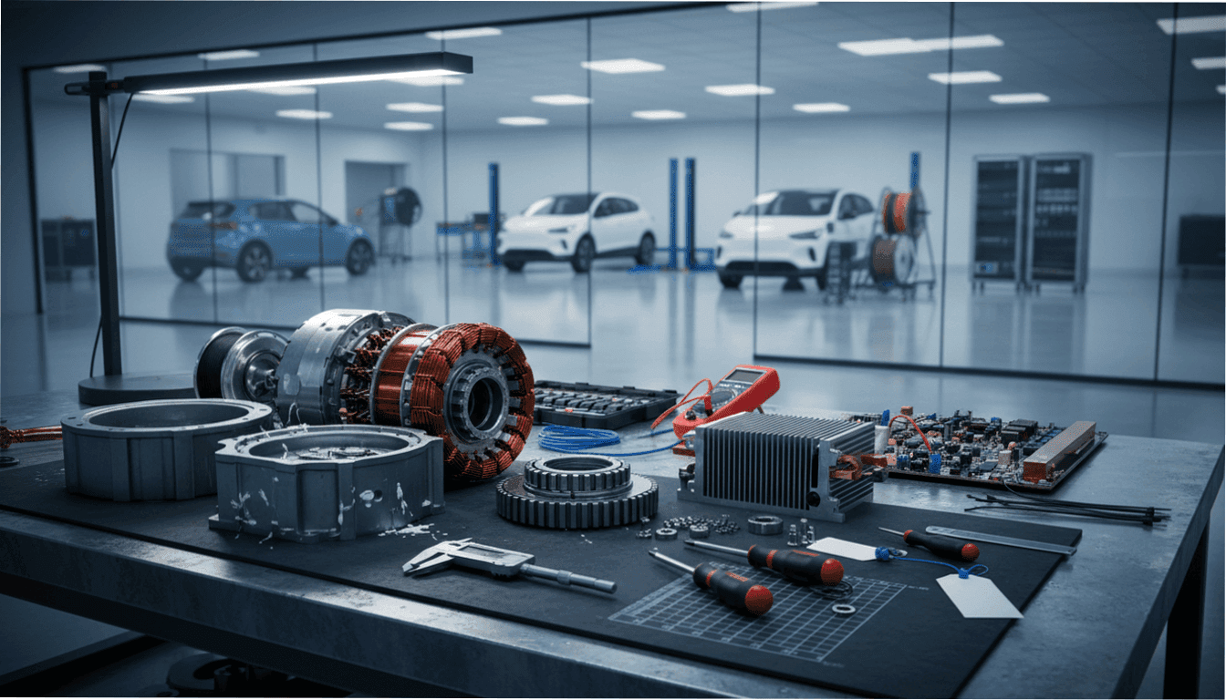 The Race to Build Electric Motors Without Chinese Rare Earths